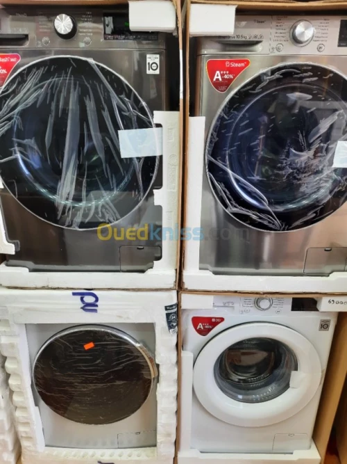 PROMOTION MACHINE A LAVER LG 10.5KG /12kg TOUT LES MODELES HUBLOT