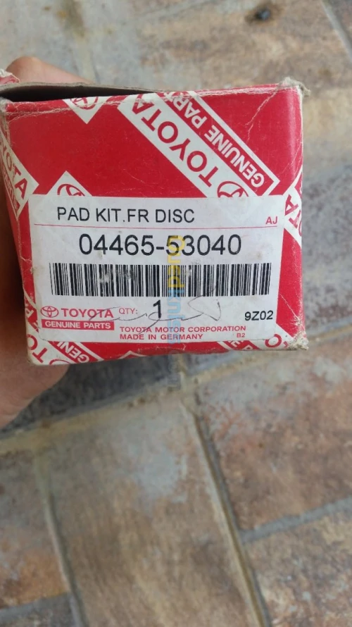 plaquettes de frein 