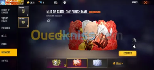 Compte free fire serveur Thaïlande 
