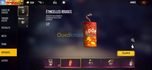 Compte free fire serveur Thaïlande 