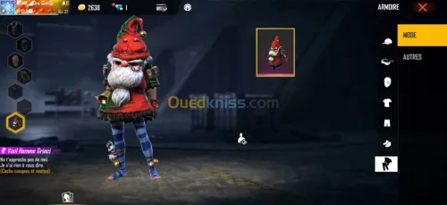 Compte free fire serveur Thaïlande 