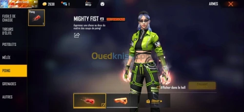 Compte free fire serveur Thaïlande 