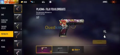 Compte free fire serveur Thaïlande 