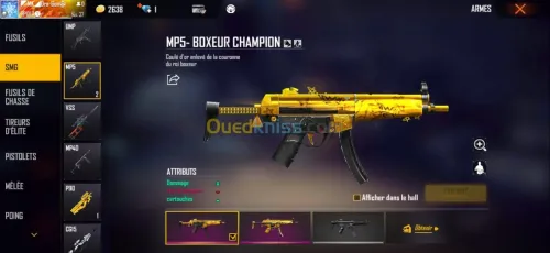 Compte free fire serveur Thaïlande 