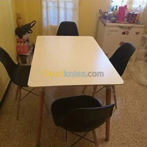 Solde table et chaise scandinave prix choc 