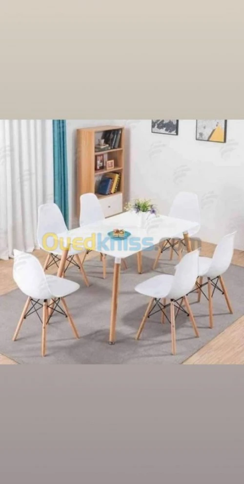 Solde table et chaise scandinave prix choc 