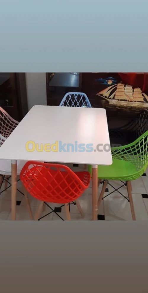 Solde table et chaise scandinave prix choc 