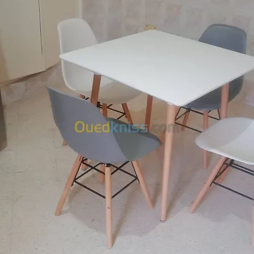 Solde table et chaise scandinave prix choc 