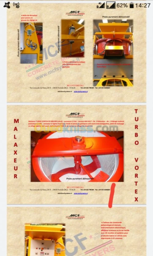 Mini centrale à béton 