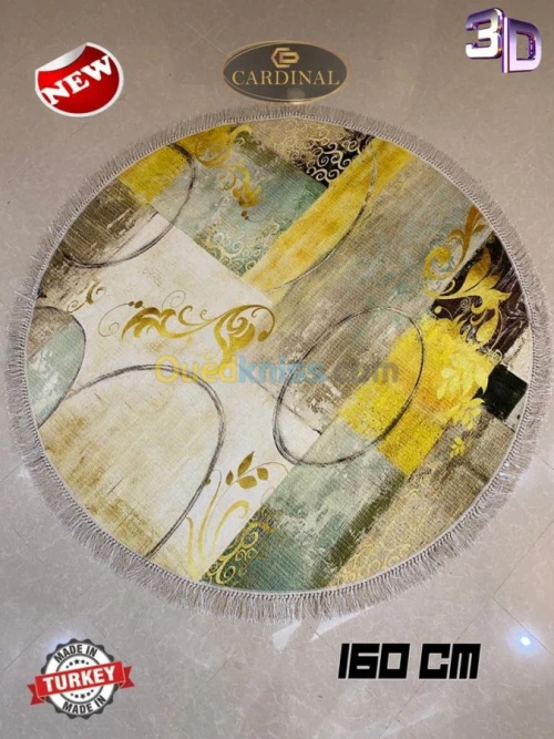 Tapis Luxe new, 1 pièces rond Turque