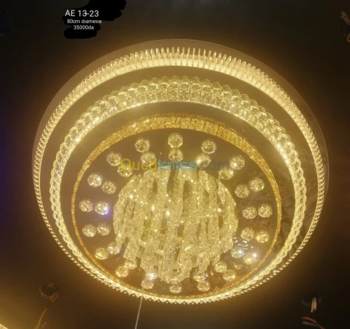 Lustre plafonnier led 80cm