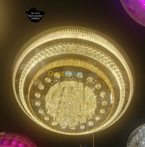 Lustre plafonnier led 80cm