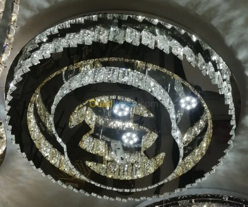 Lustre plafonnier led Bluetooth 60cm