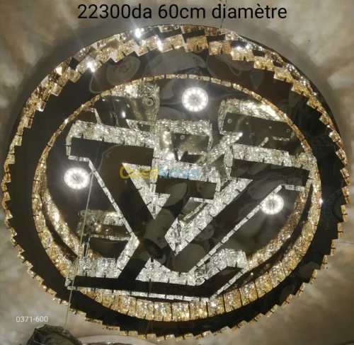 Lustre plafonnier led Bluetooth 60cm