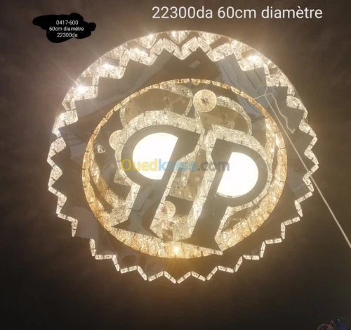 Lustre plafonnier led Bluetooth 60cm