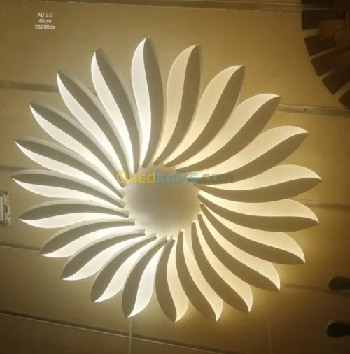 Lustre plafonnier Bluetooth 50cm