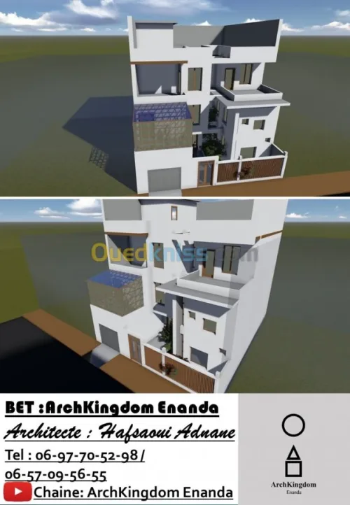 Conception de maison, Villas