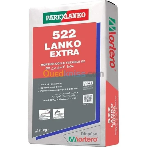 MORTERO PAREX MONOCOUCHE ET COLLES 