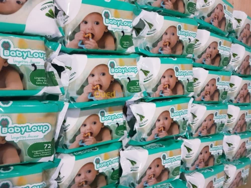 LINGETTES BEBE , ANTIBACTERIENNES