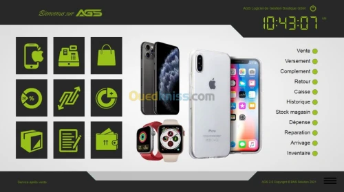 Logiciel Gestion Vente Réparation Télephones