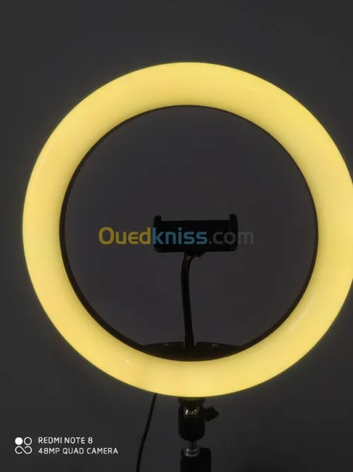Ringlight rgb led 33cm + suport 2,2 mt