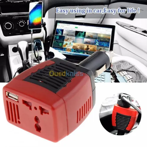 Chargeur Allume-cigare 150W,12v à 220 