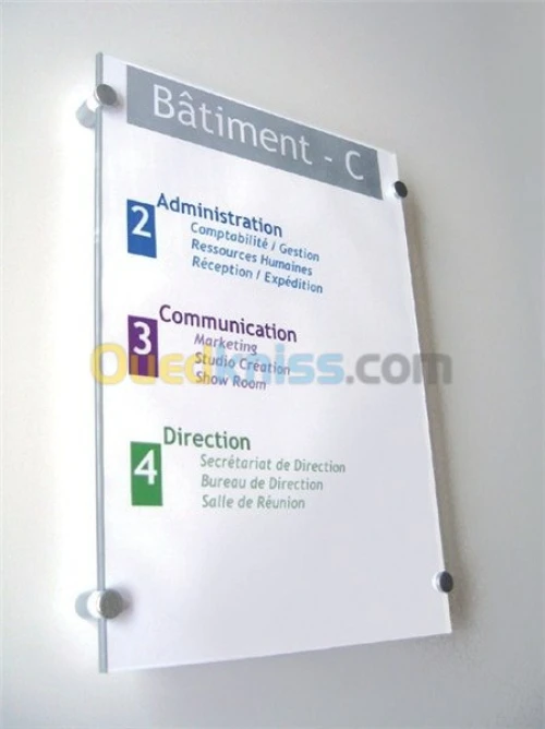 Signalétique Intérieure et Extérieure