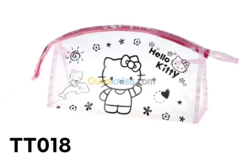 trousse toilette transparent publicité