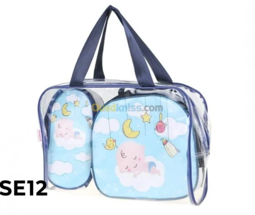 trousse toilette transparent publicité