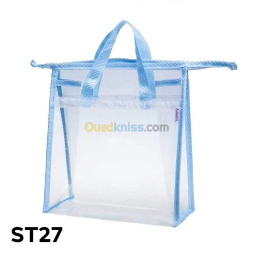trousse toilette transparent publicité