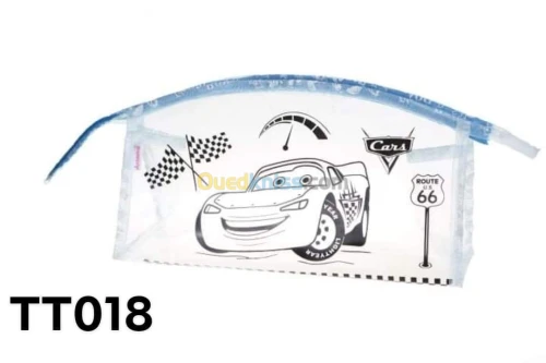 trousse toilette transparent publicité