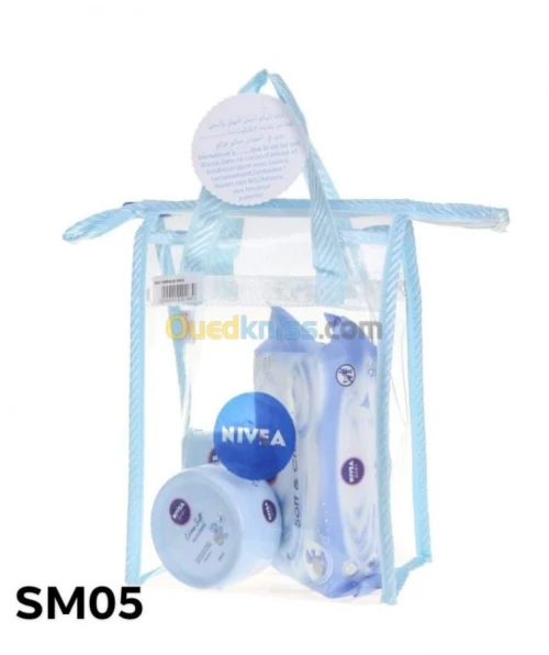 trousse toilette transparent publicité