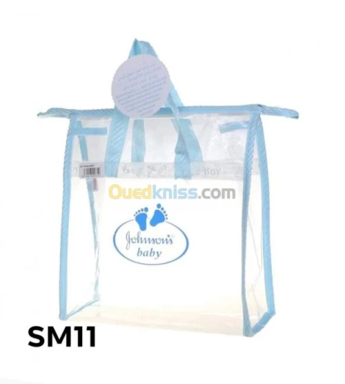 trousse toilette transparent publicité