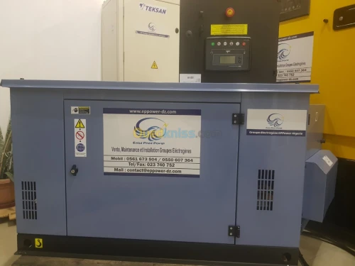 Groupe Eléctrogéne à GAZ 13 KVA