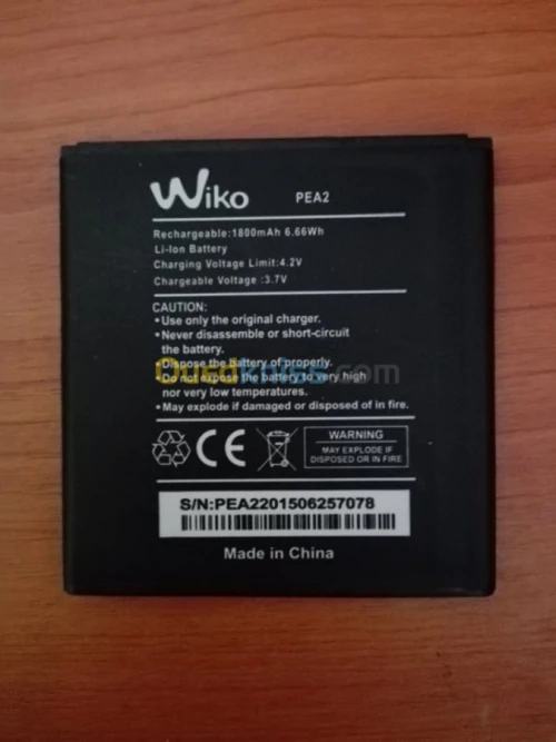 Batteries wiko cink peax 2
