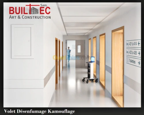 volet kamouflage certifié CE, NF, RFT