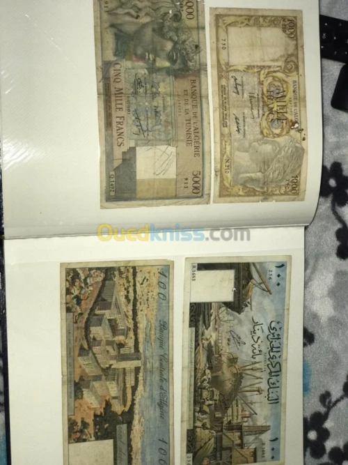 Billets d'argent collections