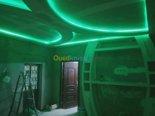 Décoration placoplatre est peinture 