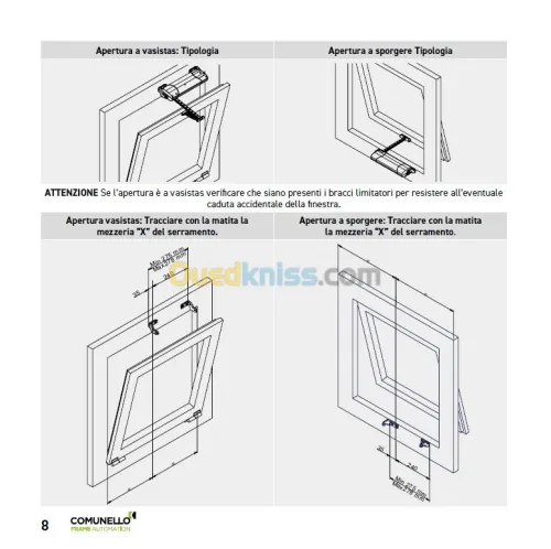 moteur pour fenêtre Vasistas 