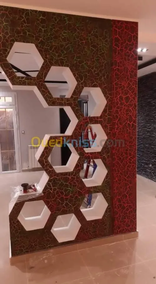 faux plafond PVC et BA13 simple 