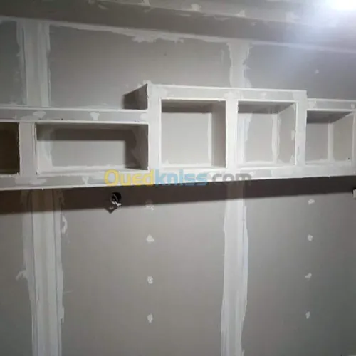 faux plafond PVC et BA13 simple 