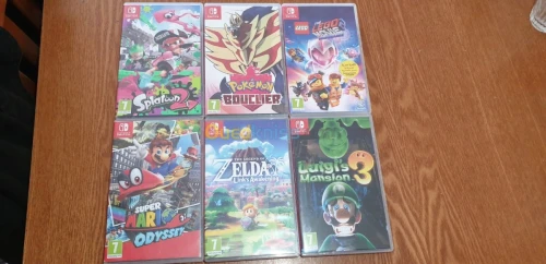 Vente jeux Nintendo switch 