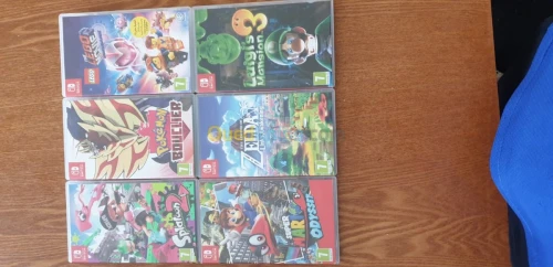 Vente jeux Nintendo switch 
