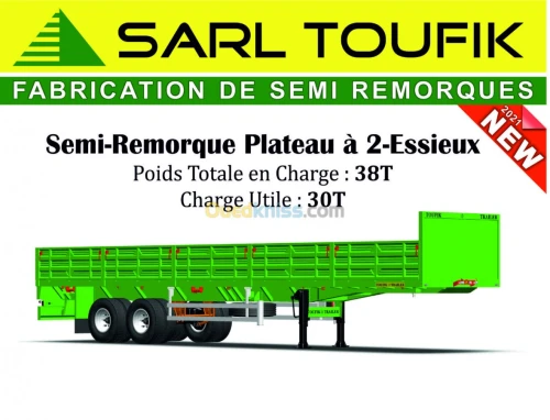 TOUFIK TRAILER Plateau