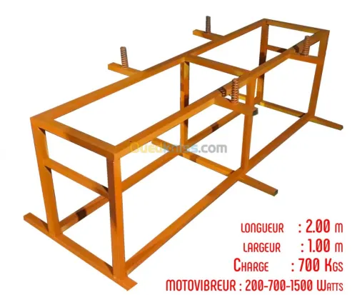 Table Vibrante / Béton/ Plâtre/ Décor