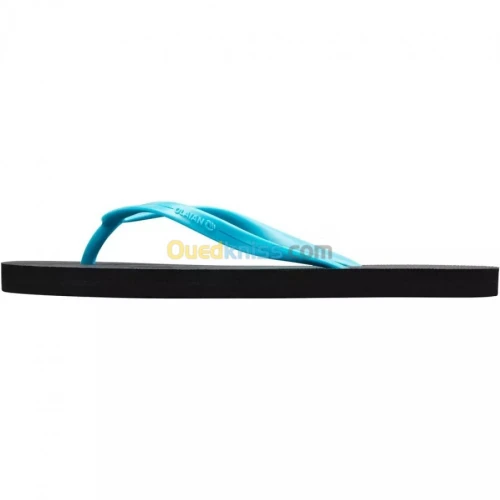 TONGS FEMME - NOIR TURQUOISE