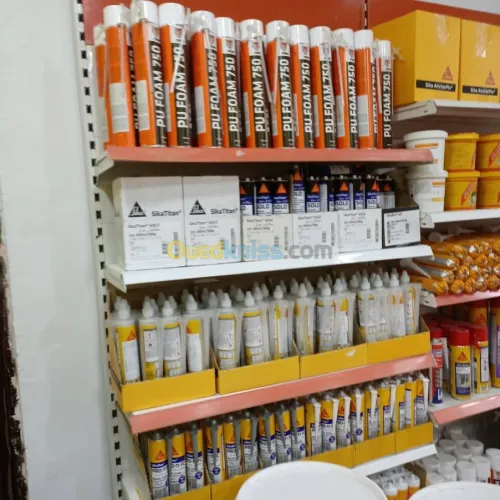 Distributeur produit sika et BASF