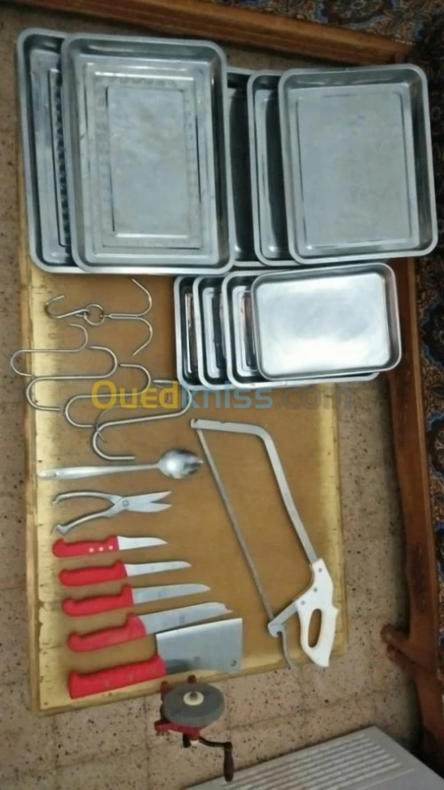 معدات الجزار _matériels de boucherie 
