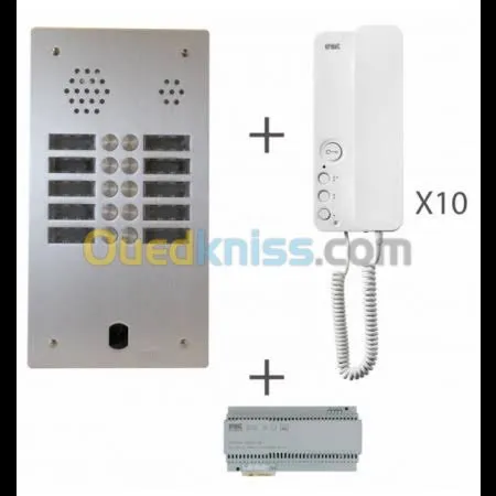 installation interphone et visiophone