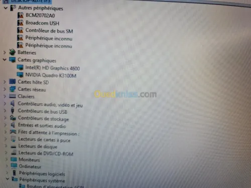 Station dell precision i7 ram 32 2 ssd
